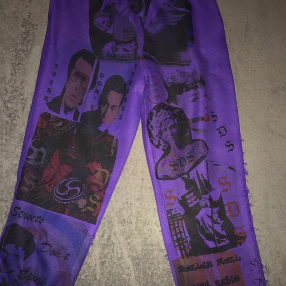 100% polyester pants customized with sublimation - Picture 2 of 2